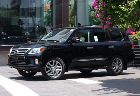  lexus lx570 đời 2013 đầu tiên về việt nam 