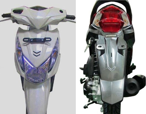  lộ ảnh xe ga honda beat phun xăng điện tử 