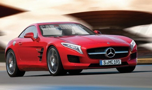  lộ diện kẻ thay thế mercedes sls amg 