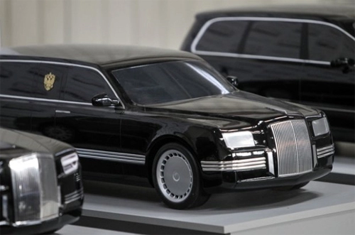  lộ diện thiết kế xe limousine nội địa của putin 