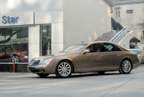  maybach 57s màu độc tái xuất ở hà nội 