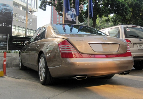  maybach 57s màu độc tái xuất ở hà nội 