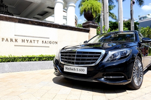  maybach s 600 tại park hyatt saigon 