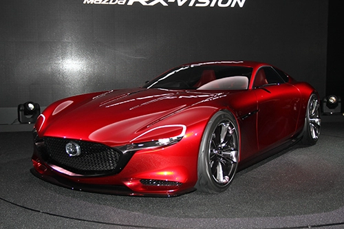  mazda rx-vision concept - xe thể thao động cơ xoay tròn 