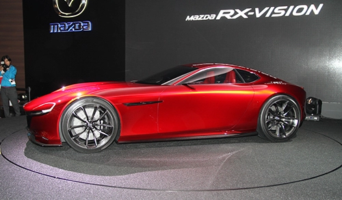  mazda rx-vision concept - xe thể thao động cơ xoay tròn 