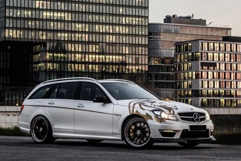  mercedes-benz c63 amg estate 2013 độ bởi loewenstein 