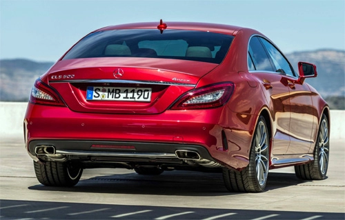  mercedes cls-class 2015 bản nâng cấp lộ diện 