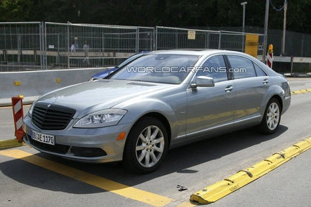  mercedes để lộ s-class 2009 