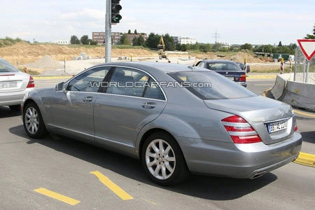  mercedes để lộ s-class 2009 