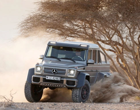  mercedes g-class 6 bánh - suv đẳng cấp mới 