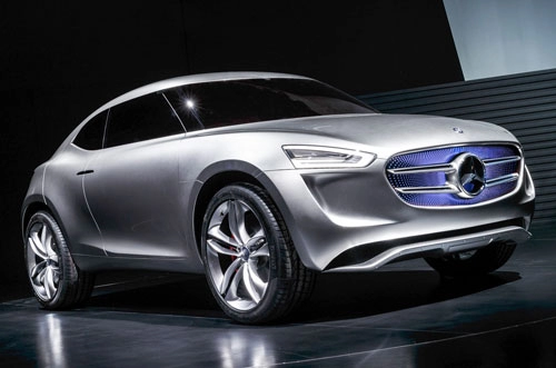  mercedes g-code concept - đàn em của gla-class 