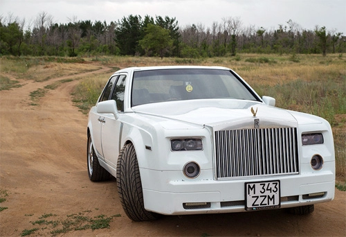  mercedes lột xác thành rolls-royce phantom 