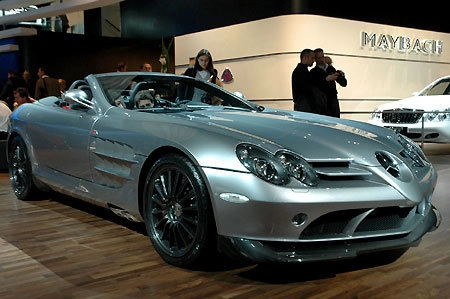  mercedes slr mclaren 722s trình làng tại paris 