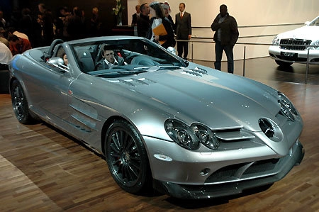  mercedes slr mclaren 722s trình làng tại paris 