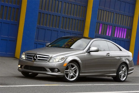  mercedes tiết lộ c-class coupe 2011 