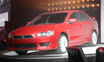  mitsubishi lancer 2008 trình làng tại detroit 