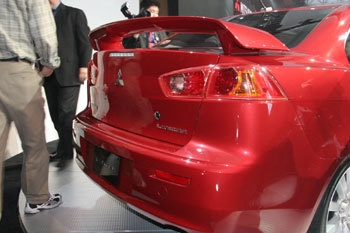  mitsubishi lancer 2008 trình làng tại detroit 