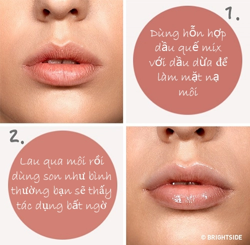 Môi căng mọng không cần phẫu thuật với 6 mẹo trang điểm này
