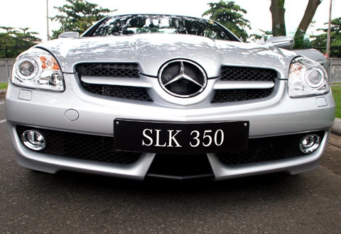  ngắm mũi tên mercedes slk350 ở sài gòn 