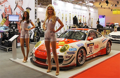  người đẹp và xế độ ở essen motor show 2015 