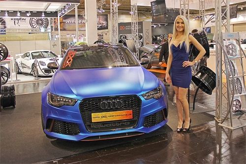  người đẹp và xế độ ở essen motor show 2015 