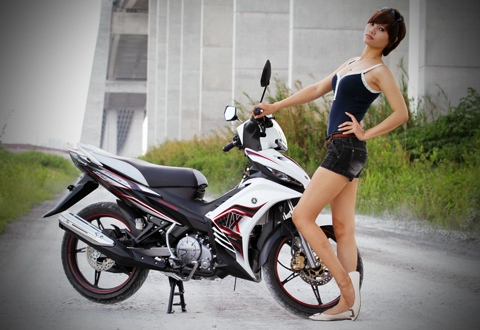  người mẫu yamaha exciter rc ở sài gòn 