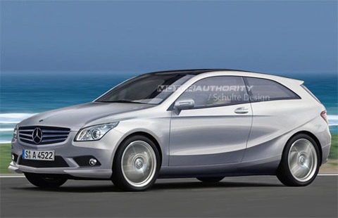  những dự đoán ban đầu về mercedes a-class 2012 