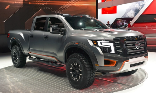  nissan titan warrior concept - chiến binh off-road 