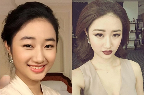 Phạm hương kỳ duyên biến hóa chóng mặt khi đổi cách make up