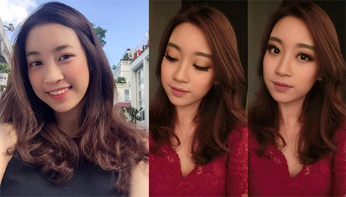 Phạm hương kỳ duyên biến hóa chóng mặt khi đổi cách make up