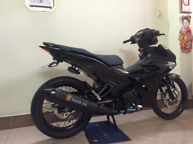 Phong cách batman cùng exciter 150 độ