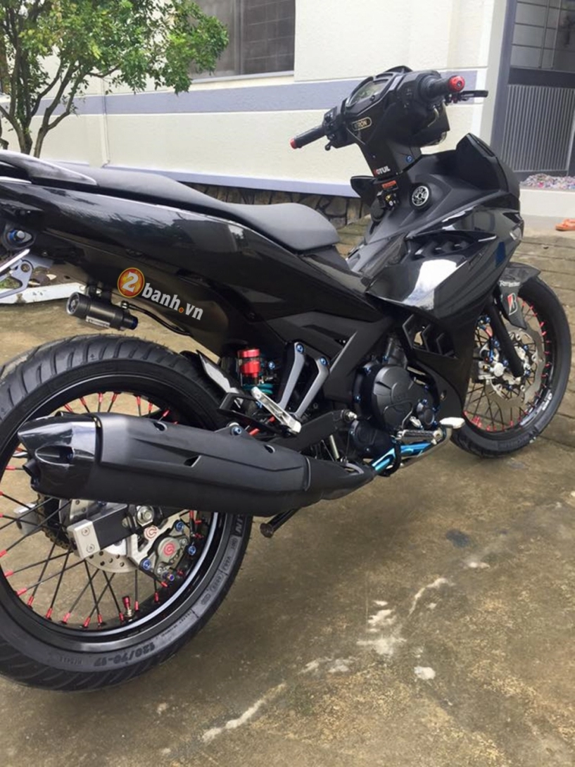 Phong cách batman cùng exciter 150 độ