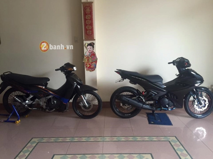 Phong cách batman cùng exciter 150 độ