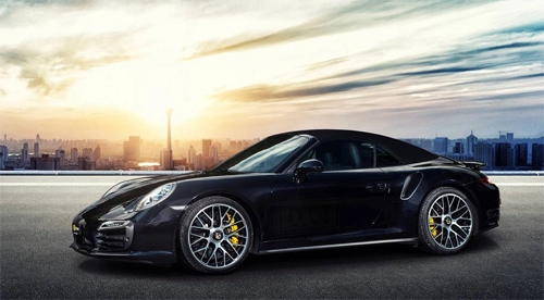  porsche 911 turbo s - mũi tên độ đen tuyền 