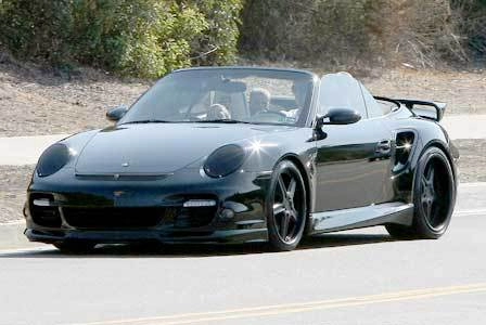  porsche 911 turbo toàn đen của david beckham 