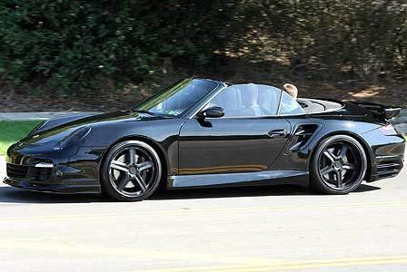  porsche 911 turbo toàn đen của david beckham 