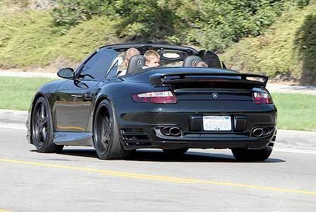  porsche 911 turbo toàn đen của david beckham 