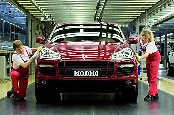  porsche cayenne đạt kỷ lục 200000 xe 