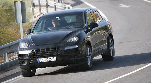  porsche thử nghiệm cayenne thế hệ mới 