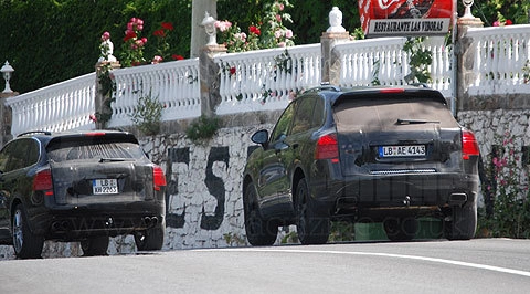  porsche thử nghiệm cayenne thế hệ mới 