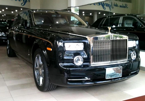  rolls-royce phantom in hình rồng về việt nam 