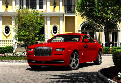  rolls-royce wraith phiên bản st james đỏ rực 