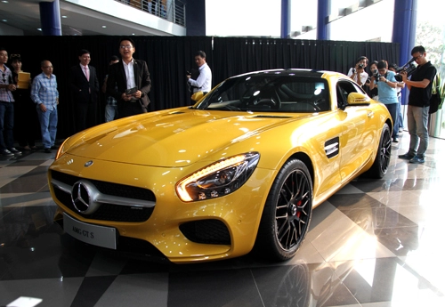  siêu xe mercedes gt s góp mặt tại vms 2015 