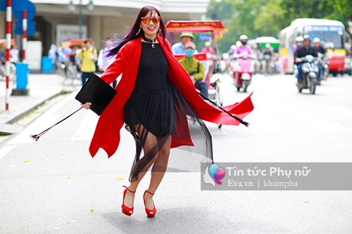 Street style chất phát ngất của tín đồ thời trang hà nội