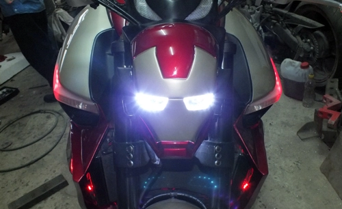  suzuki b-king iron man ở sài gòn 