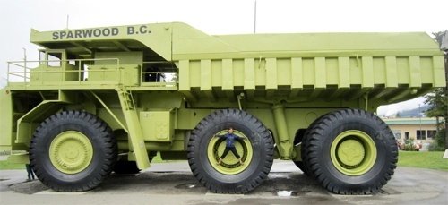  terex 33-19 titan - xe tải lớn nhất thế giới suốt 25 năm 