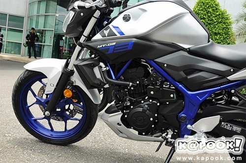  thêm ảnh yamaha mt-03 tại thái lan 