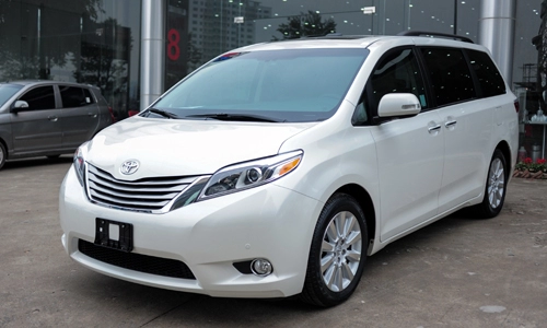  toyota sienna phiên bản 2016 có mặt tại việt nam 