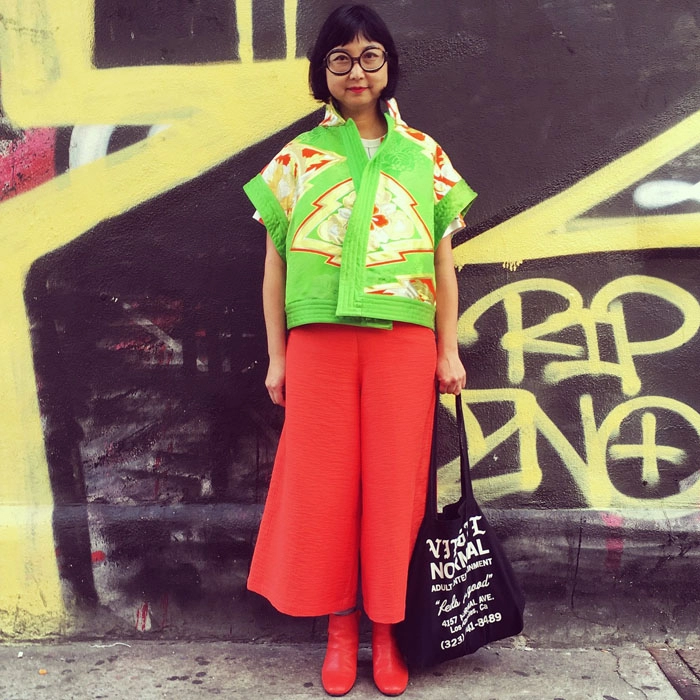Tuần lễ thời trang new york váy áo lập dị thống lĩnh đường phố