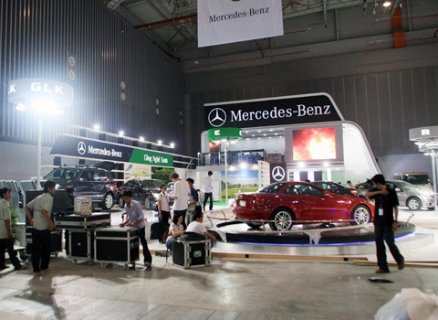  việt nam motorshow 2009 trước giờ khai hội 